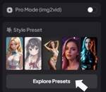 Step 1 Choose Style Preset & Rendering Mode