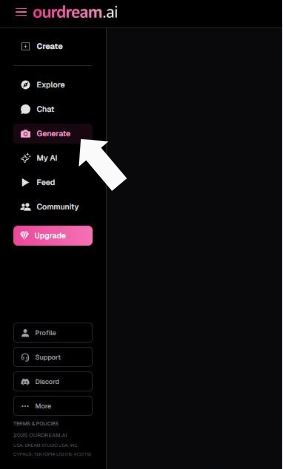 Step 1 Enter the Generate Workspace