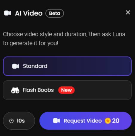 Step 3 - Configure Video Settings and Request the Video