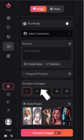 Step 4 - Select Output Quantity
