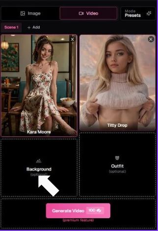 Step 5 Select a Background