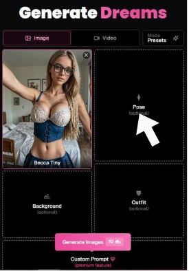 Step 5 - Select a Pose