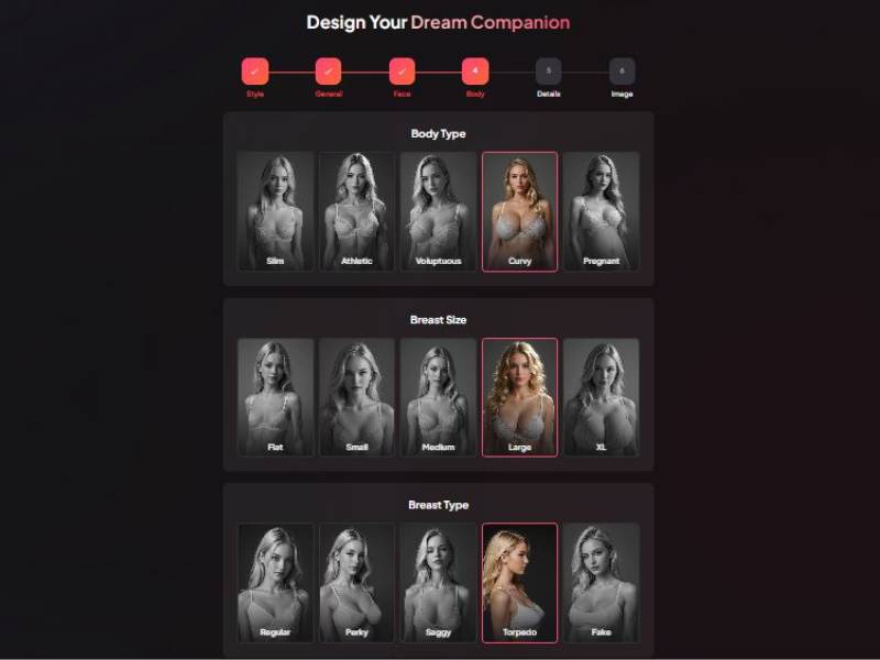 Step 6 Choose body type