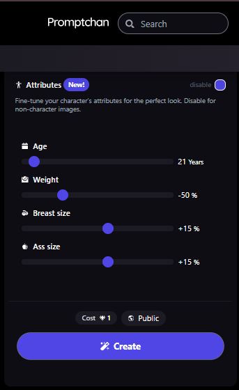 Step 7 - Fine-tune character Attributes