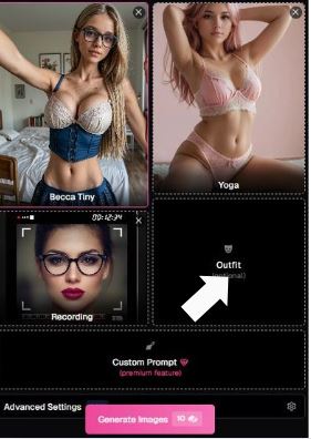 Step 7 - Select an Outfit